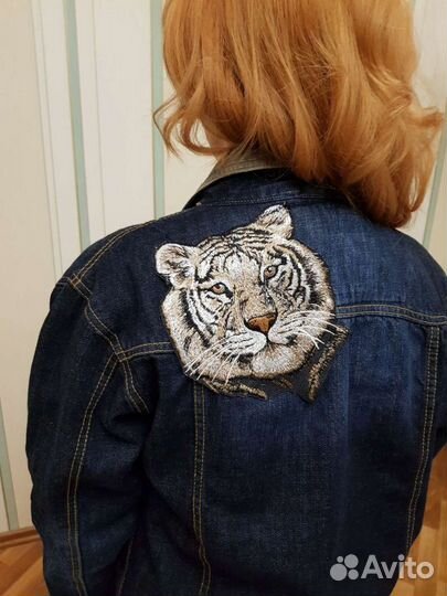 Машинная вышивка - толстовки джинсовки нашивки