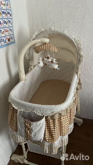 Детская люлька колыбель babyton