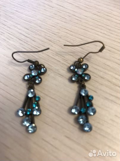 Серьги бижутерия