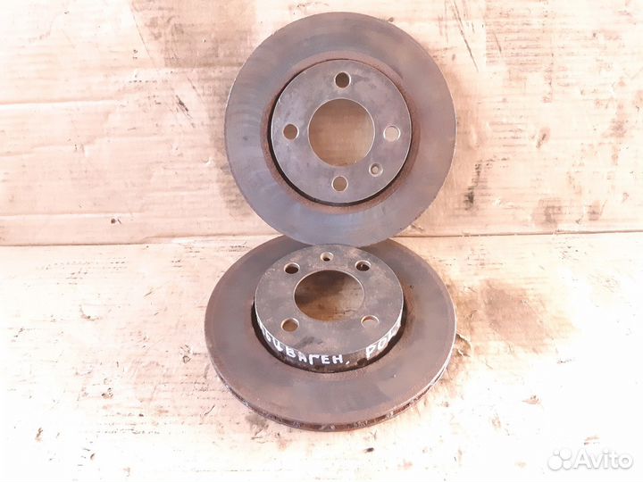 Диск тормозной передний Фольксваген Поло 3