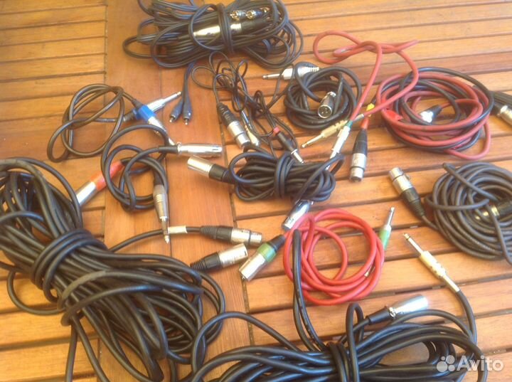 Кабель. Межблочный. XLR. RCA. TRS. Переходники