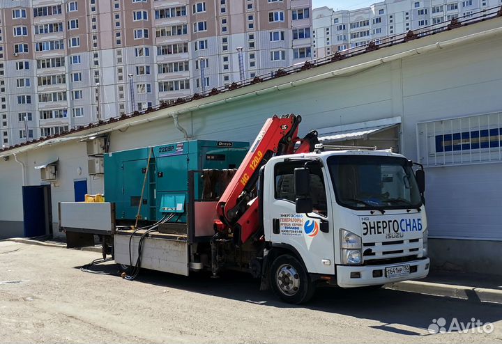 Мобильный передвижной дизельный генератор 150кВт