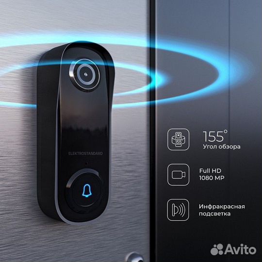 Звонок беспроводной с камерой Elektrostandard WF a069488