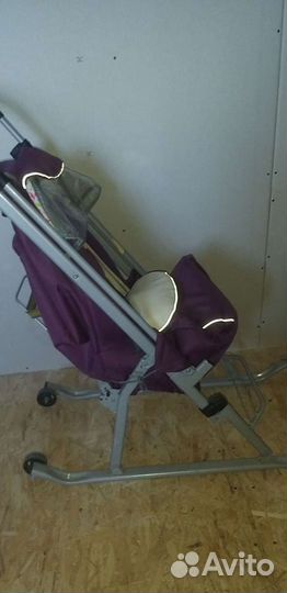 Коляска-санки