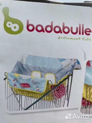 Детское сидение-чехол для покупательских корзин