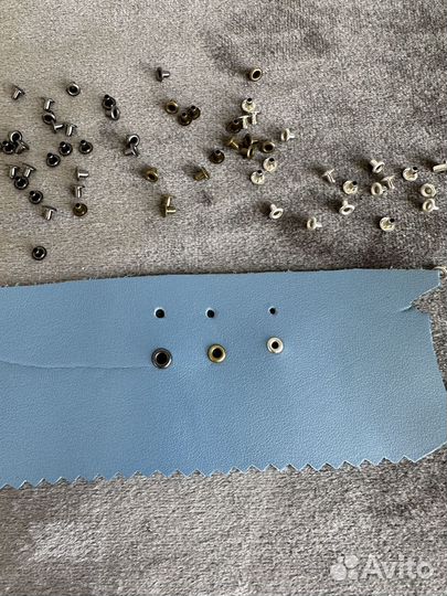 Люверсы 1,5мм 2мм 2,5мм (цена за 10 штук)