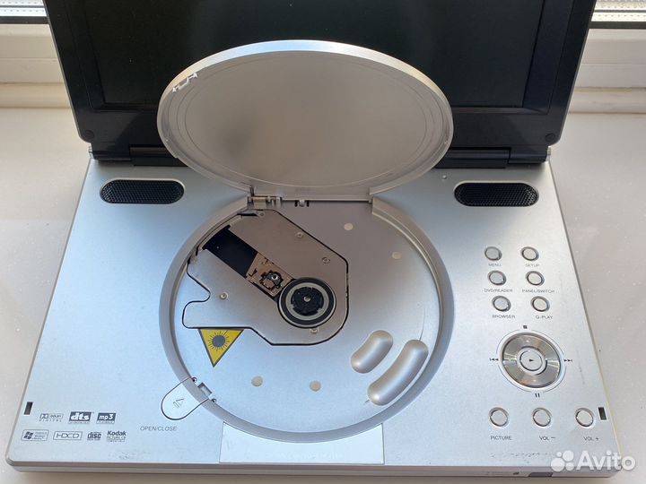 Портативный dvd плеер bbk