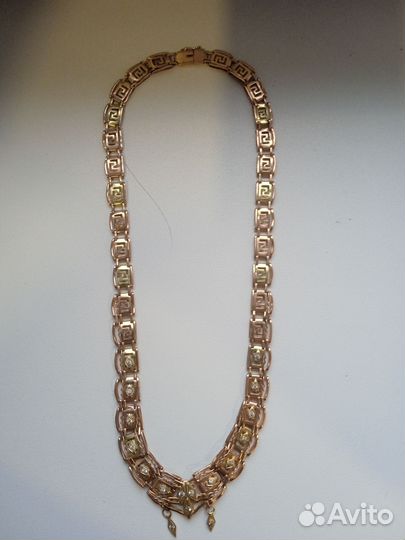 Золотое колье 585