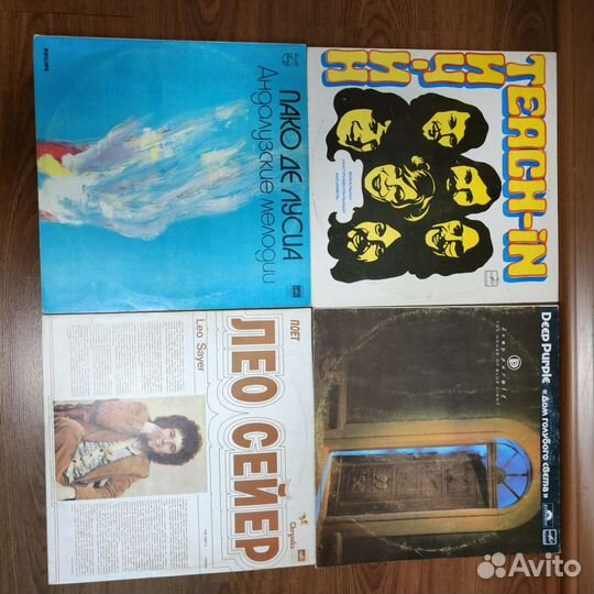 Пластинки, иностранные исполнители