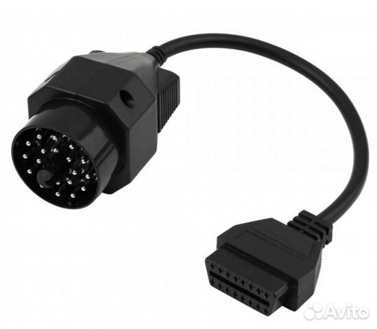 Переходник BMW 20 pin на obdii полная распиновка
