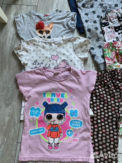 Детские вещи пакетом для девочек 2-3года