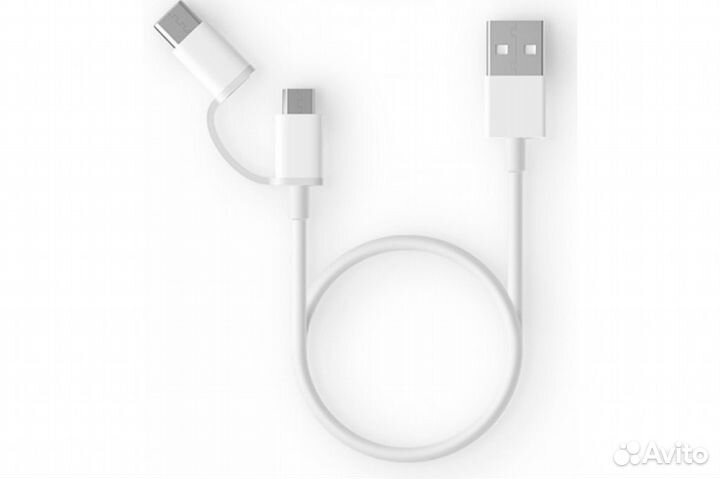 Кабель ZMI 2 in1 USB Type-C/Micro