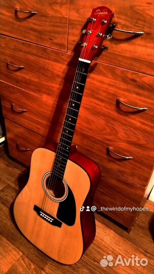 Акустическая гитара fender-sa150