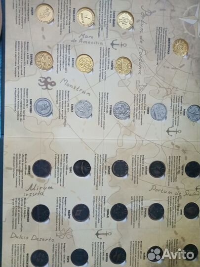 Коллекция монет из пятерочки