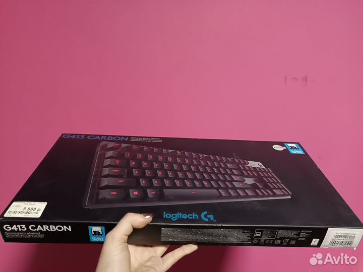Игровая клавиатура logitech G413 Carbon