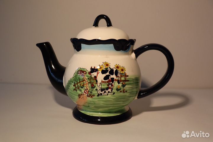 Заварочный чайник из фарфора