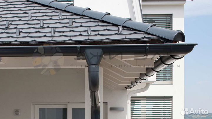 Желоб водосточный