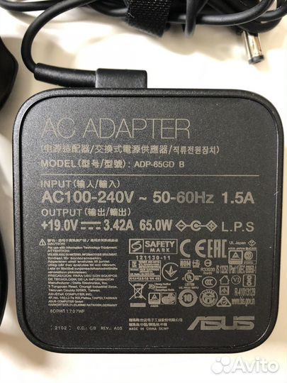 Блок питания для ноутбука asus 19v