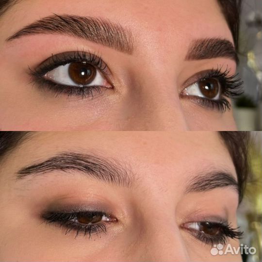 Оформление бровей