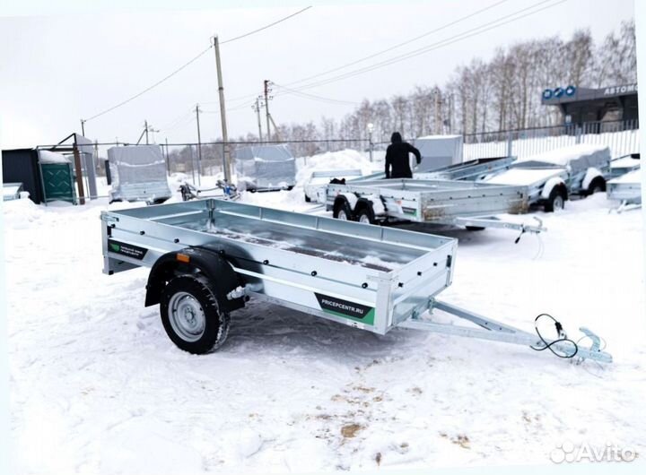 Прицеп легковой 2.5м на 1.3м Атлант усиленный