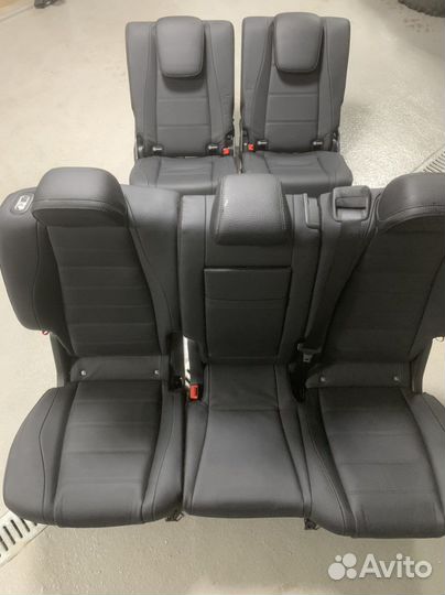 Сидения 2 и 3 ряда для М-Б GLS 400 D X167 новые