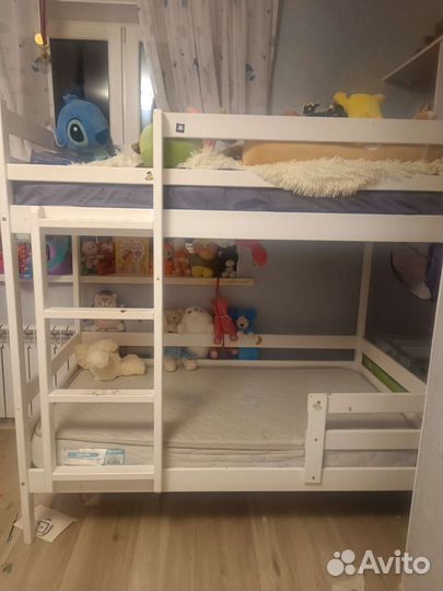 Двухъярусная кровать бу