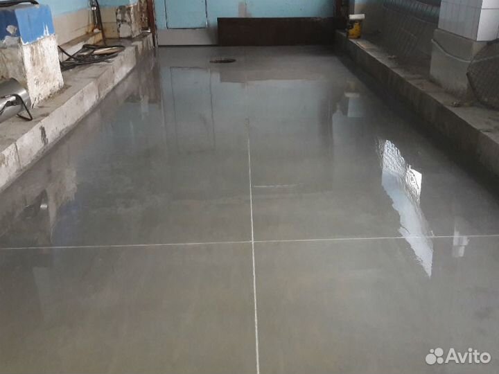 Промышленные бетонные полы. Полимерные полы