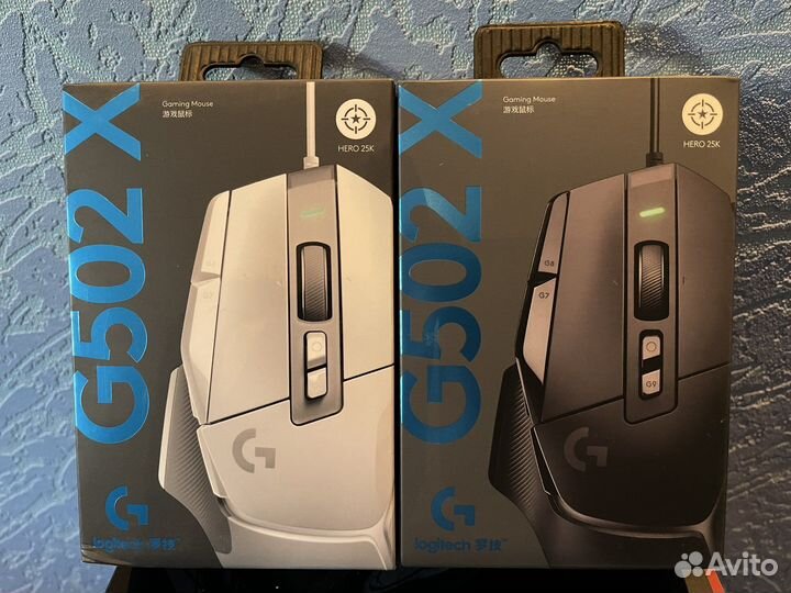 Игровая мышь Logitech G502X/Plus/RGB (2023)