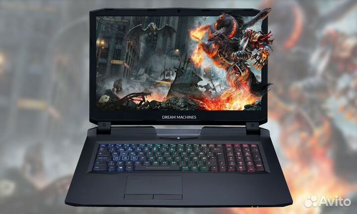 Мегаигровой ноутбук GTX 1650 4GB в коробке