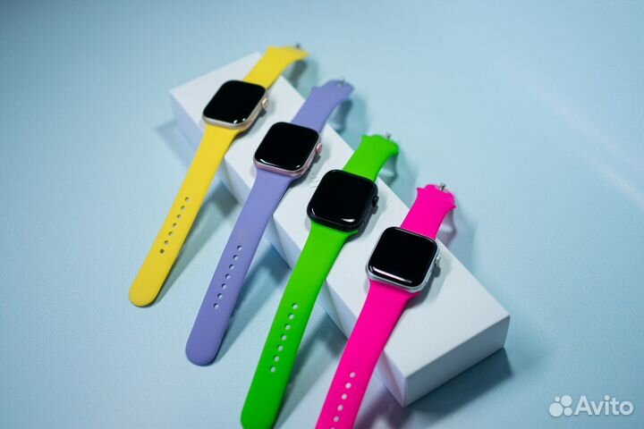 Смарт часы Watch S7 + стекло+второй ремешок