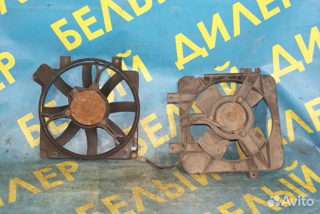 Диффузор вентилятора радиатора Лада Калина