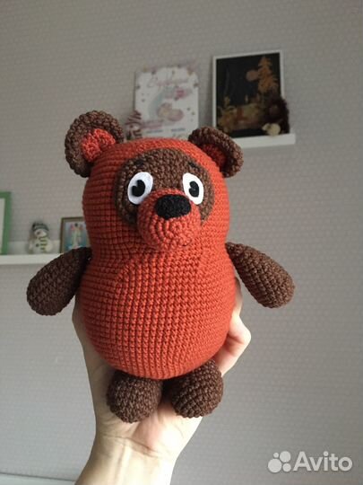 Мягкая игрушка Винни Пух ручная работа