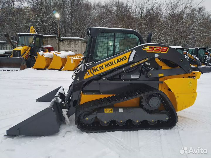 Мини-погрузчик New Holland C338, 2023