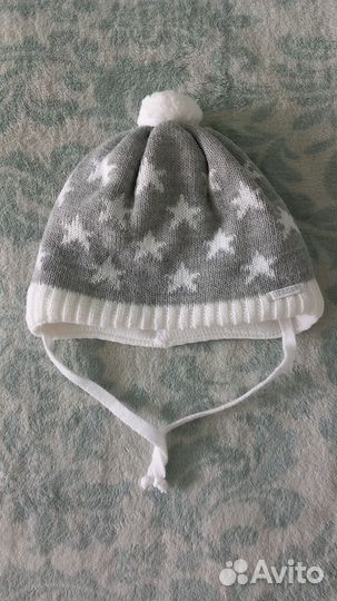 Шапки тёплые для мальчика р. 38-40/40-42