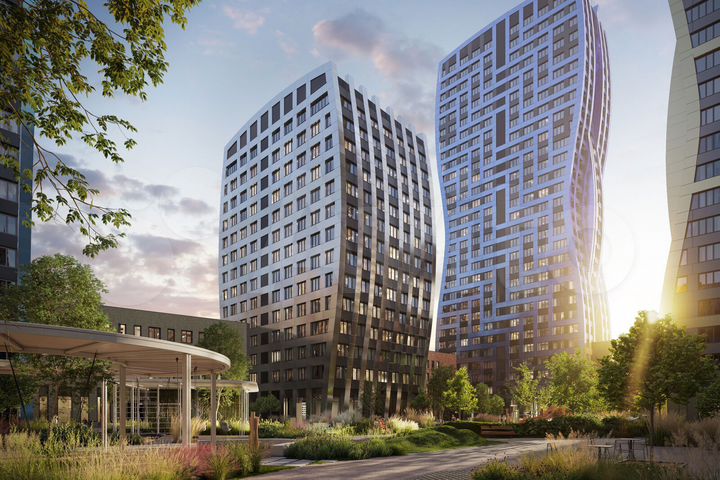 Квартира-студия, 23,4 м², 9/68 эт.