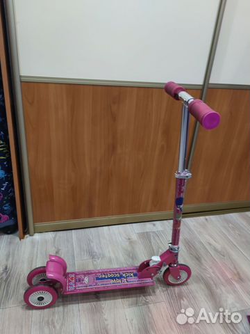 Самокат детский двухколесный бу