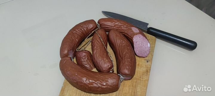 Колбаса из мяса лося