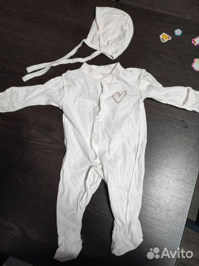 Слипы на девочку 1-6 мес