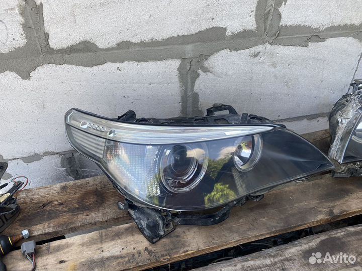 Фары BMW E60/61 дорест