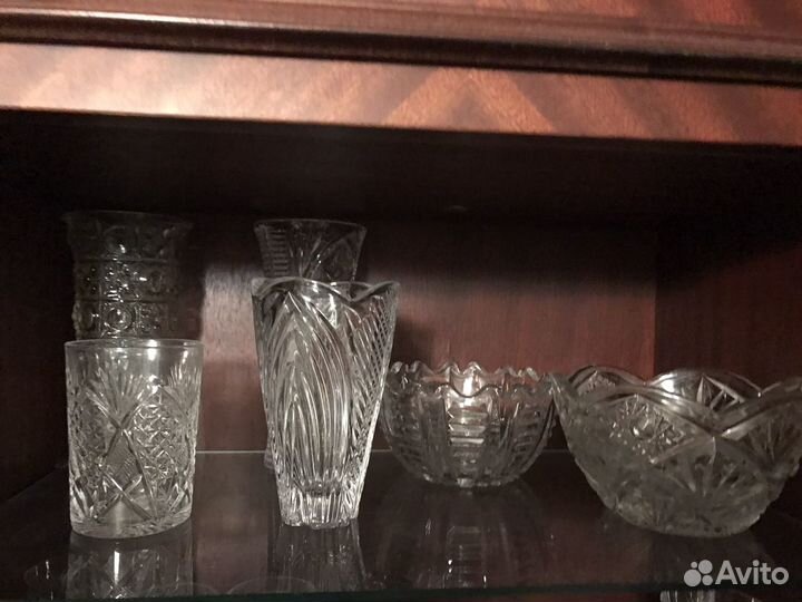 Посуда хрусталь СССР