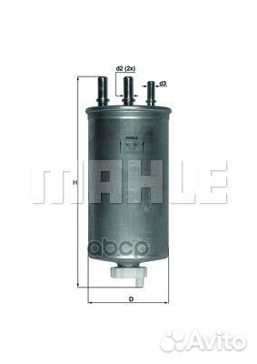 Фильтр топливный dacia: duster 1.5DCI 10, loga