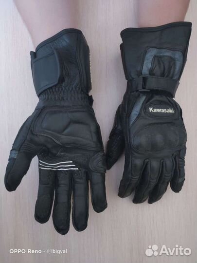 Мотоперчатки kawasaki