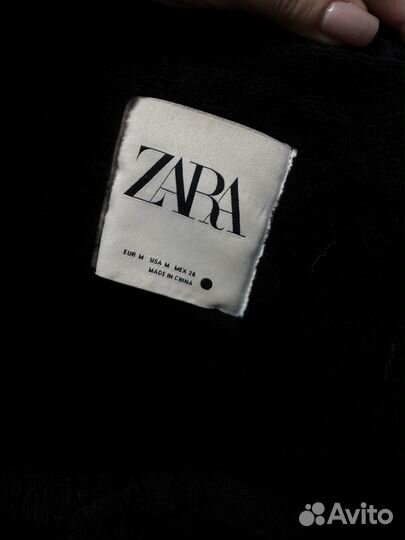 Дубленка женская зимняя zara