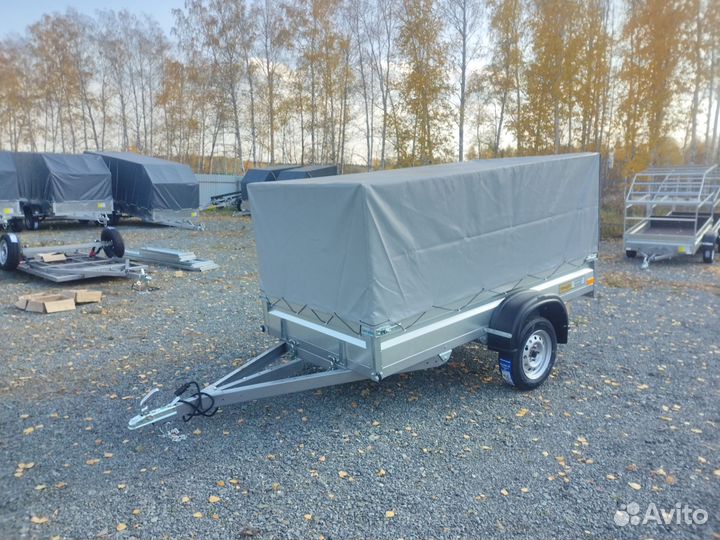 Прицеп Партнёр 2.5х1.3 цинк