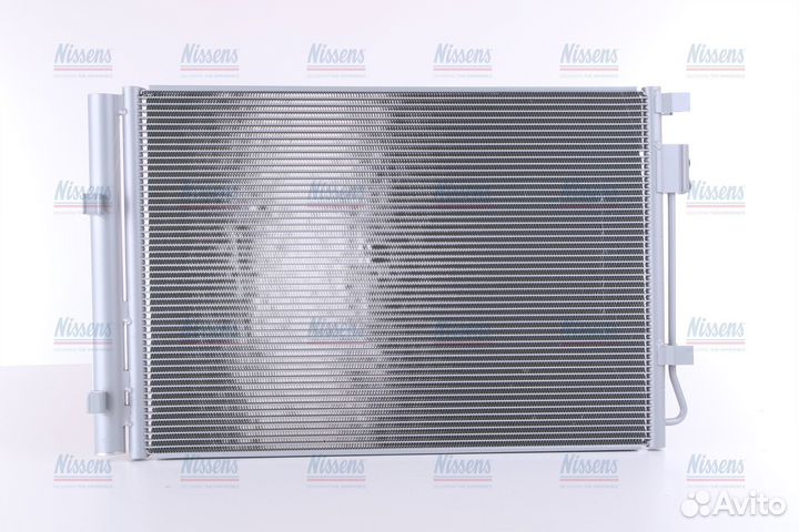 Радиатор кондиционера Hyundai Solaris 1