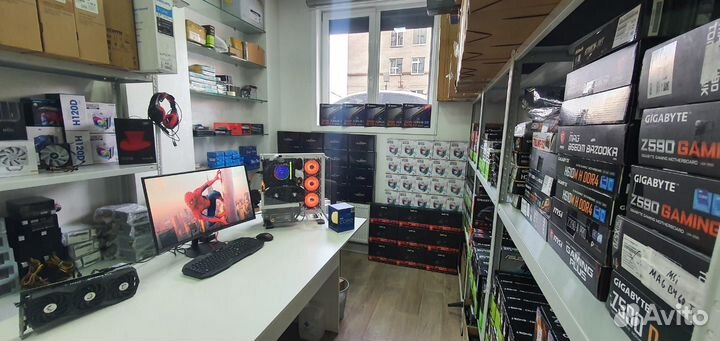 Игровой компьютер i5 12400F + SSD + RTX 2060S