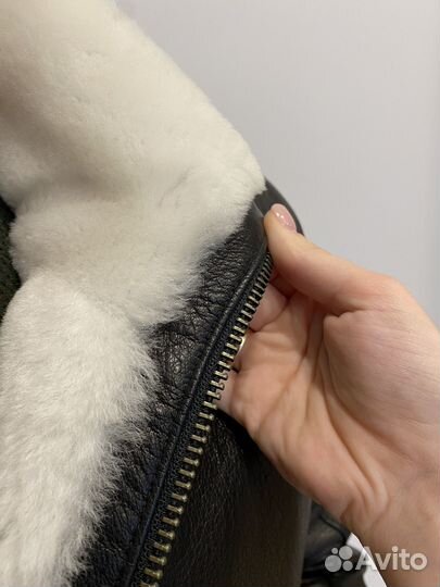 Дубленка натуральная мужская 48 50 размер
