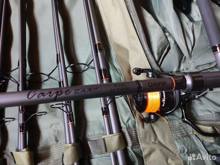 Проффесиональный комплект карпятника 4+4+чехол