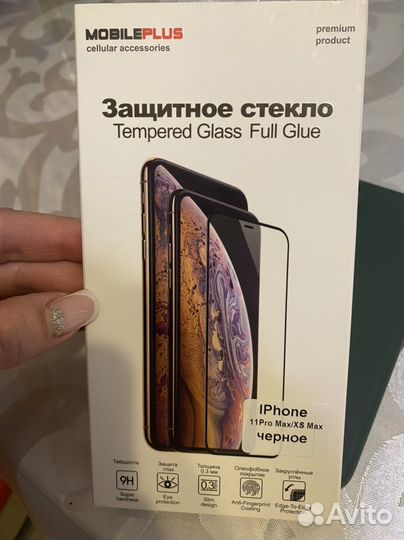 Защитное стекло и чехлы iPhone 11 pro max