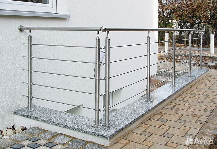 Стеклянные перила